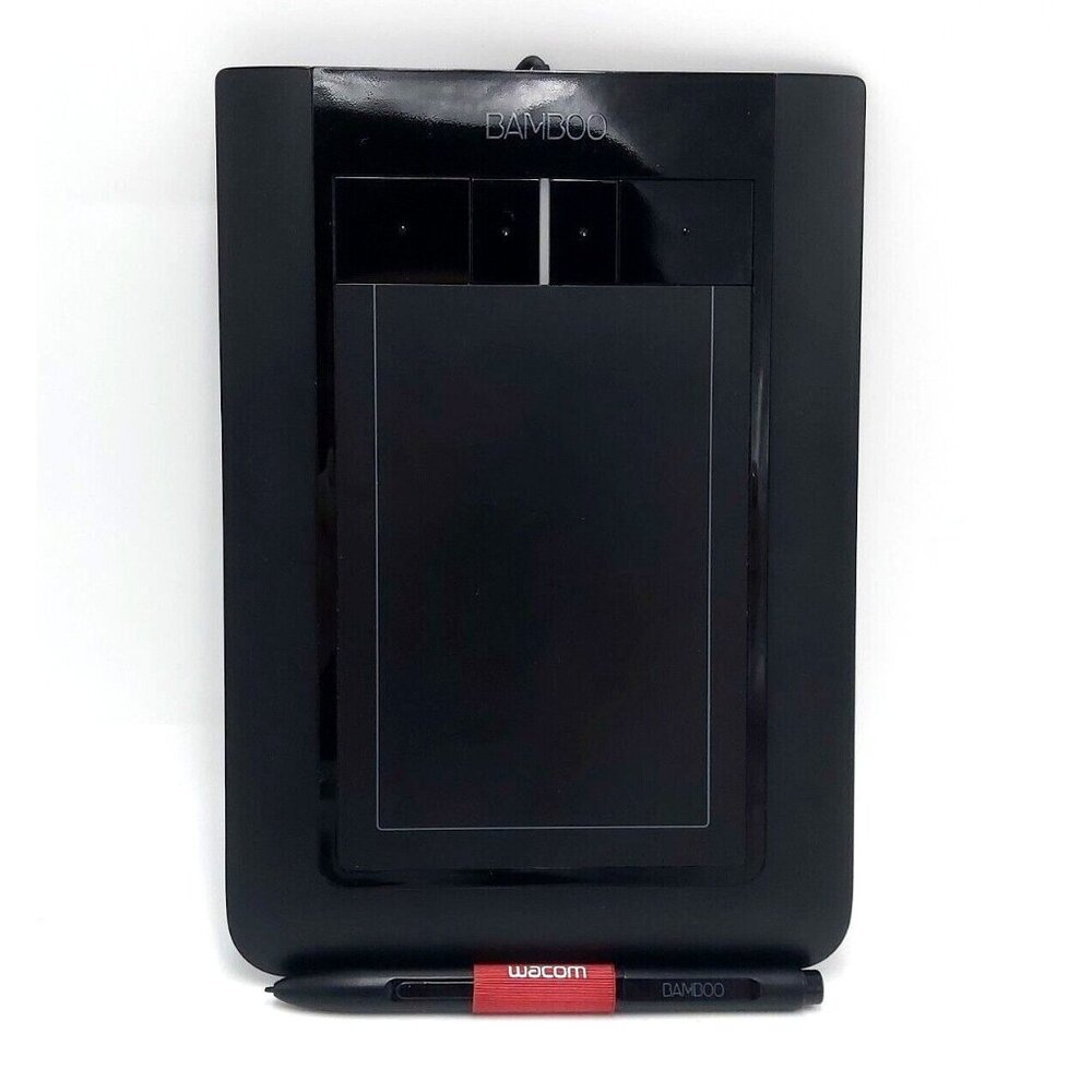 Wacom CTH460 Bamboo Pen & Touch Tablet-Tested-Working